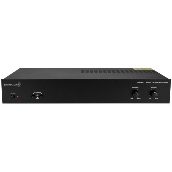 Main product image for Dayton Audio APA100 2-Input Stereo Amplifier 60 WPC 300-590